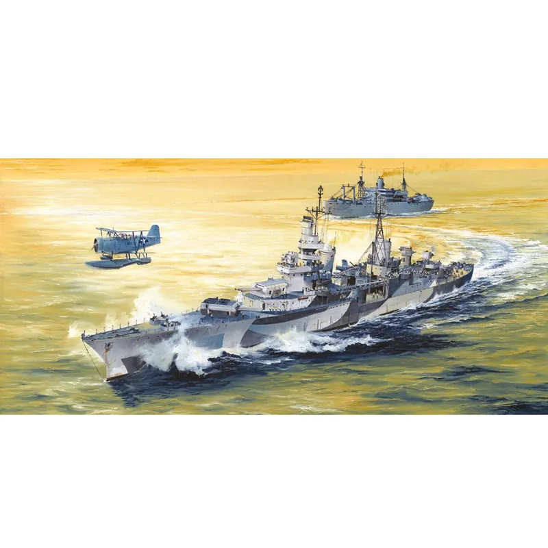 Maquette bateau USS Indianapolis CA-35 1944 Prix Réduit