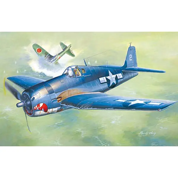 Commander Vite Maquette avion F6F-3 Hellcat Early