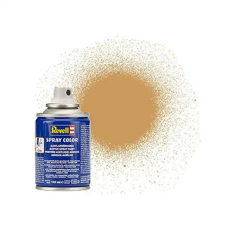 Bombe 100 ml Ocre mat Solde