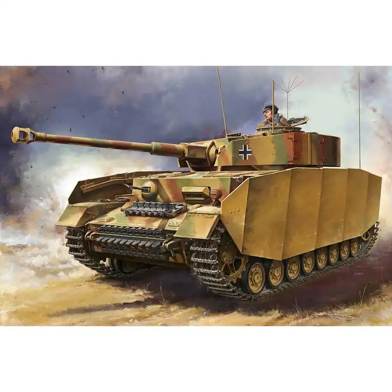 Maquette char German Panzerkampfwagen IV Sd Kfz 161 Medium Tank en 1 48 Bon Marché