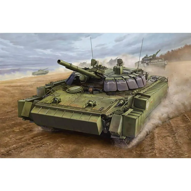 Maquette char BMP-3 avec tuiles ERA Haute Qualité