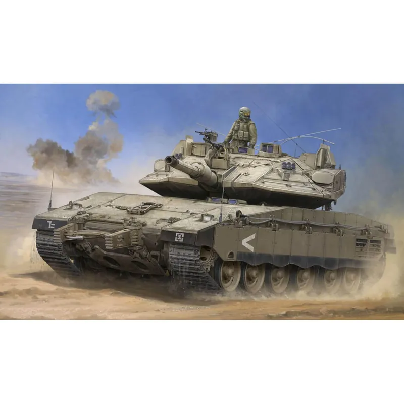Maquette char IDF Merkava Mk IV avec trophée Prix Bas