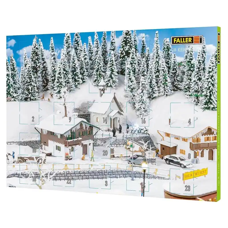Calendrier de l’Avent - Figurines echelle N Produit De Marque