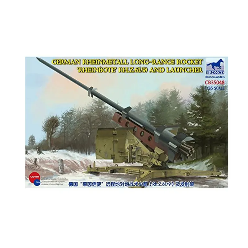 Petit Prix Maquette Accessoire Militaire Fusée longue distance RH.Z.61/9