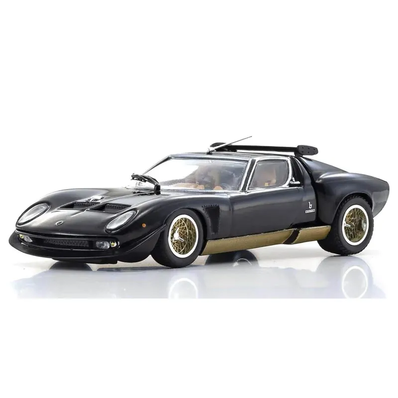 Offre Spéciale Lamborghini Miura SVR 1970 Noir-Or 1 43