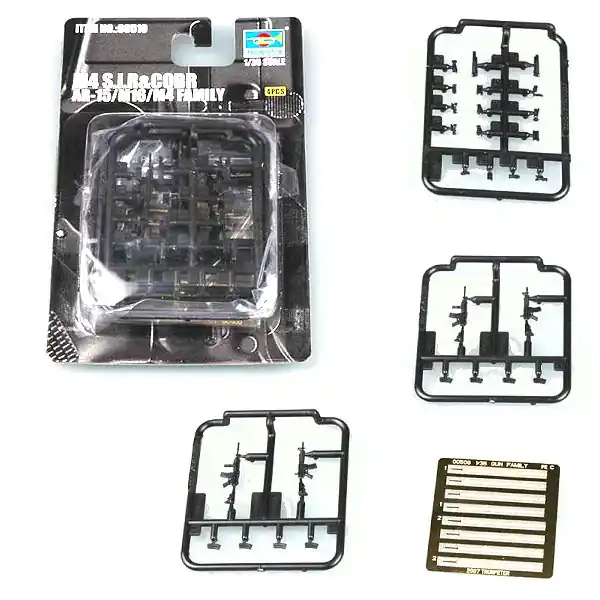 Accessoires militaires Pistolets et fusils 1/35 M4 S.I.R.&COBR 4 pièces Bon Plan