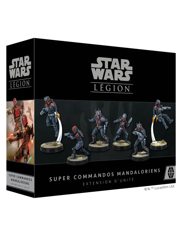Certifié Extension d’unité Super Commandos Mandaloriens – Star Wars Légion