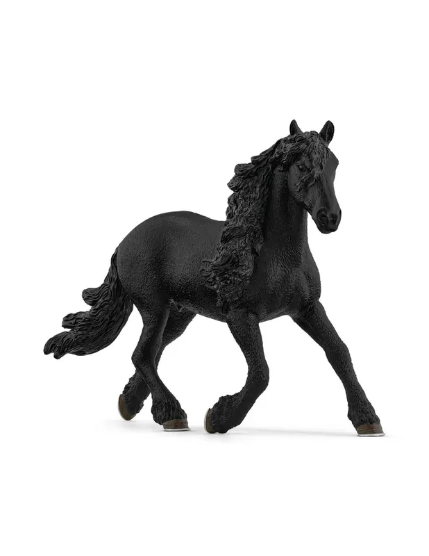 Jusqu'à Épuisement Des Stocks Étalon Frison - Figurine Schleich 13975 - Reproducteur Hollandais Noir