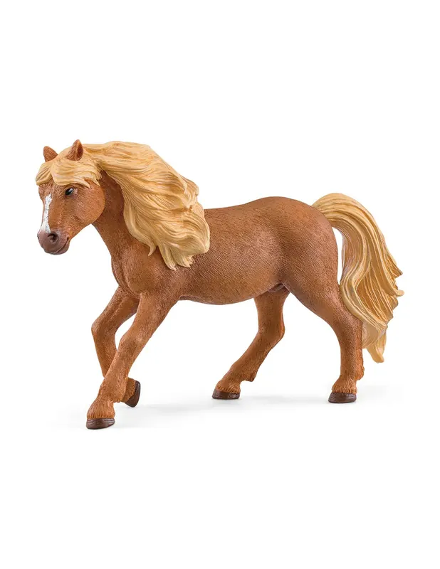 Jusqu'à Épuisement Des Stocks Étalon Islandais - Figurine Schleich 13943 - Cheval Nordique aux Allures Uniques
