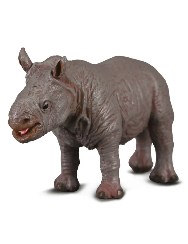 Expédié Aujourd'hui Figurine bébé rhinocéros blanc - animaux sauvages Collecta 88089