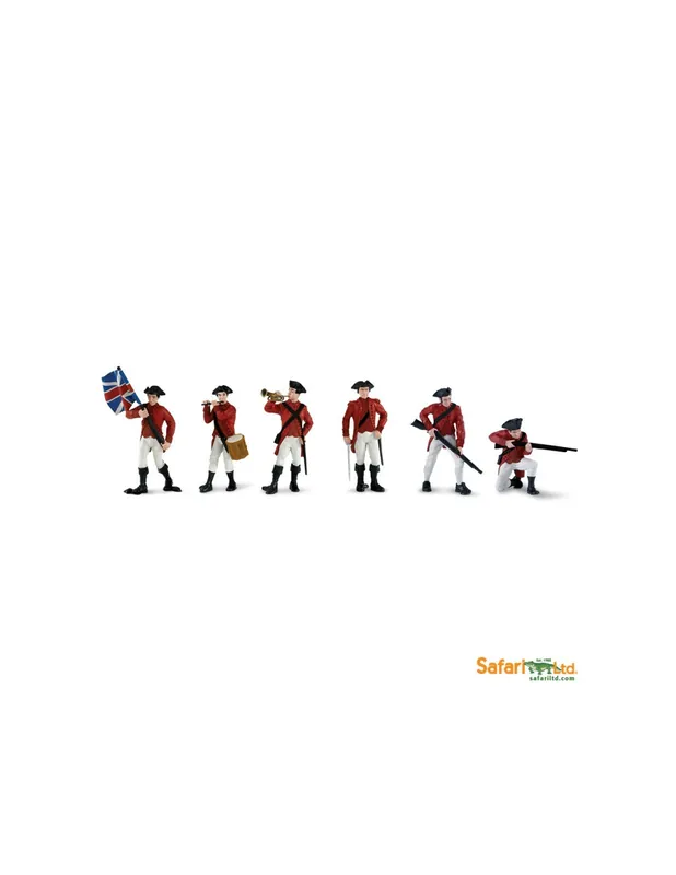 Haute Qualité Figurines des militaires de l‘armée Britannique - Tube Safari Ltd® 650404