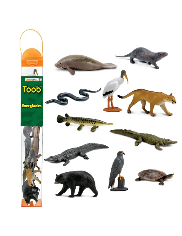 Commande En Gros TOOB Safari Tube Figurines Everglades - Safari Ltd® - Découverte Éducative des Marais de Floride