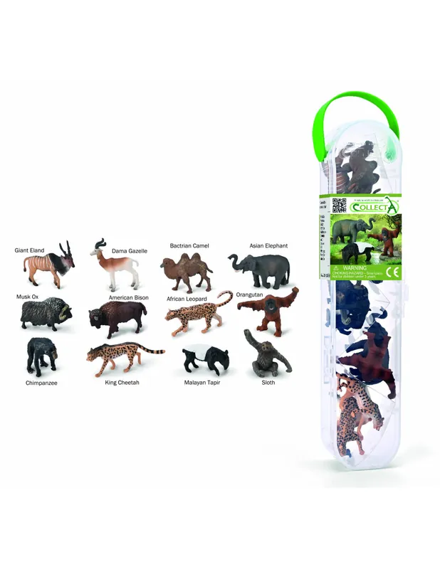 Vente Directe Tube Animaux Sauvages Miniatures – Tube CollectA