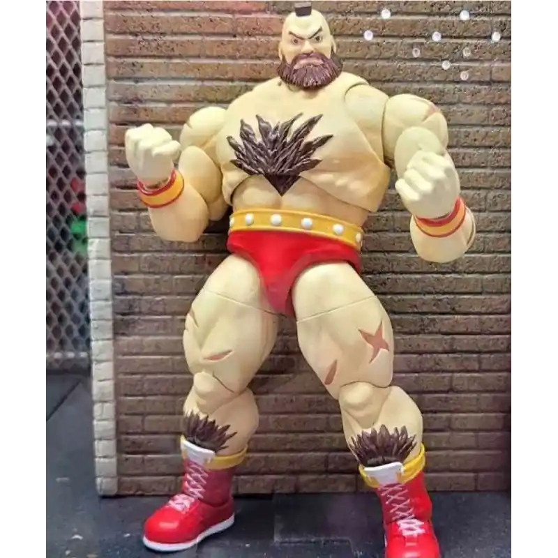 Authentique Ultra Street Fighter II The Final Challengers figurine Zangief 18 cm Jada Toys