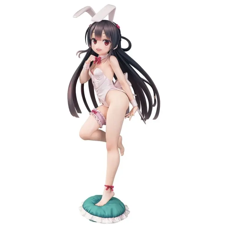 Maitetsu Last Run!! figurine Hachiroku White Bunny Ver. 40 cm Phat! Remise
