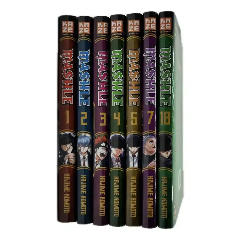 Lot Mashle Manga Tome 1,2,3,4,5,7 et 10 *Français* Nouveauté