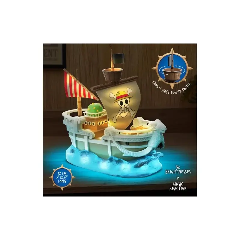 Bon Marché One Piece Lampe Going Merry diorama 27cm