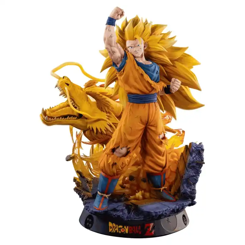 Dragon Ball Z Statue 1/4 Super Saiyan 3 Goku Movies Collection by Tsume 57cm Super Prix
