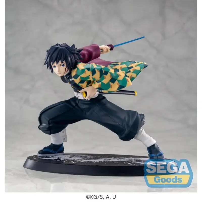 Expédition Rapide Demon Slayer Kimetsu no Yaiba Figurine Luminasta Giyu Tomioka Awakening 15cm