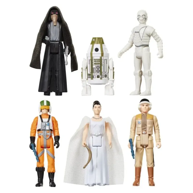 Star Wars Episode IV Retro Collection Pack de 6 Action Figurines 10cm Offre Exclusive