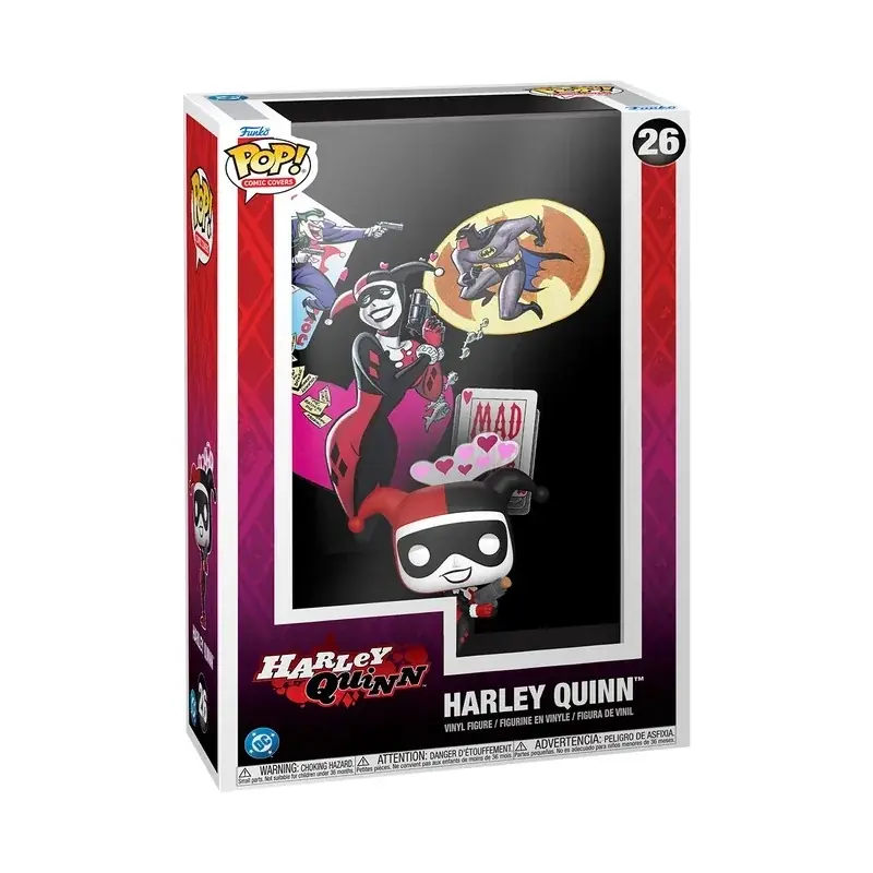 Offre Spéciale Batman Adventure Mad Love POP! Comic Cover Harley Quinn Figurine 10cm N°26