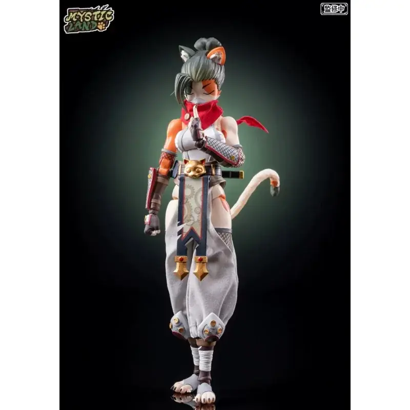 Dernière Chance Mystic Land Ninja Ver. Calico Catgirl Tonia LADoTOYS ERA-006 Action Figurine 1/12