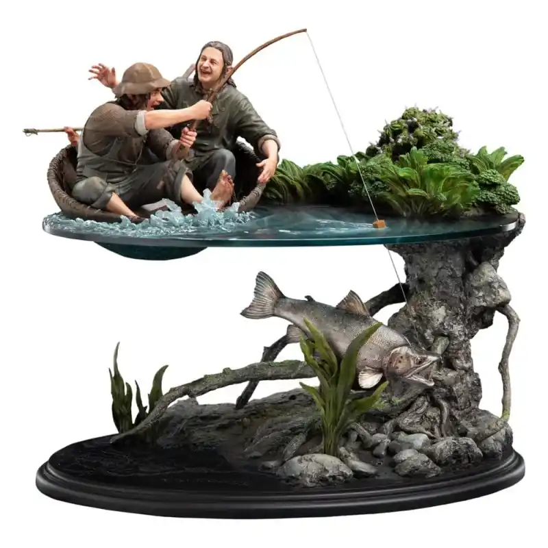 Le Seigneur des Anneaux (Lord of the Rings) Statue 1/6 Sméagol & Déagol A Shadow of the Past 34 cm Prix Cassé