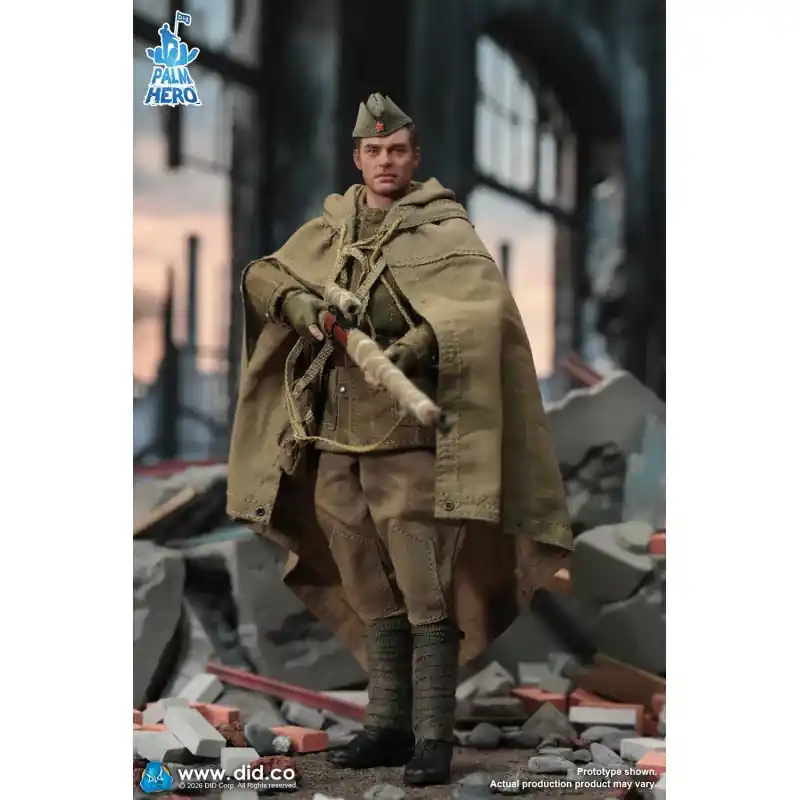 WWII Russian Sniper Vasily Zaitsev Action Figurine 1/12 DID XR80037 Achetez Aujourd'hui