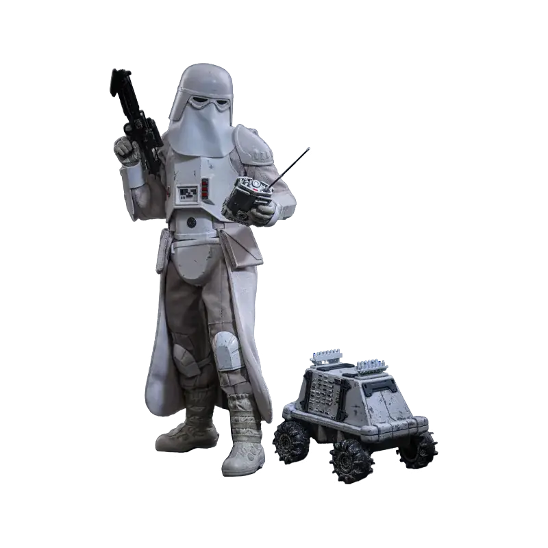 Acheter En Ligne Hot Toys MMS838 Star Wars The Mandalorian and Grogu Collectible Figurine 1/6 Imperial Remnant Snowtrooper 30cm