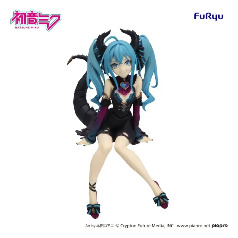 Offre Limitée Hatsune Miku Noodle Stopper Figurine Hatsune Miku Villain Ver. 16cm