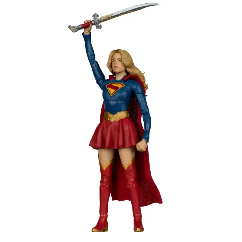 Vente Directe DC Multiverse Action Figurine Supergirl and Baby Krypto (Supergirl Movie) Deluxe Theatrical Edition 18cm