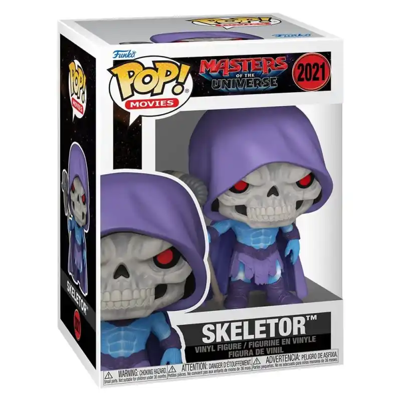 Dernier Modèle Les Maîtres de l‘univers (2026) (Masters of the Universe) POP! Movies Skeletor Figurine 10cm N°2021