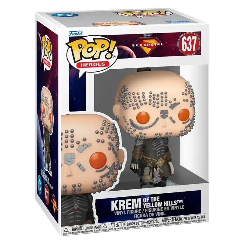 Prix Cassé Supergirl (2026) POP! Heroes Krem of the Yellow Hills Figurine 10cm N°637