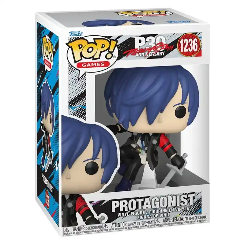 Offre Spéciale Persona 3 POP! Games Male Protagonist (Makoto) Figurine 10cm N°1236