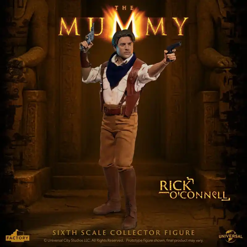 La Momie (The Mummy) Collectible Action Figurine 1/6 Rick O‘Connell 30cm Petit Prix