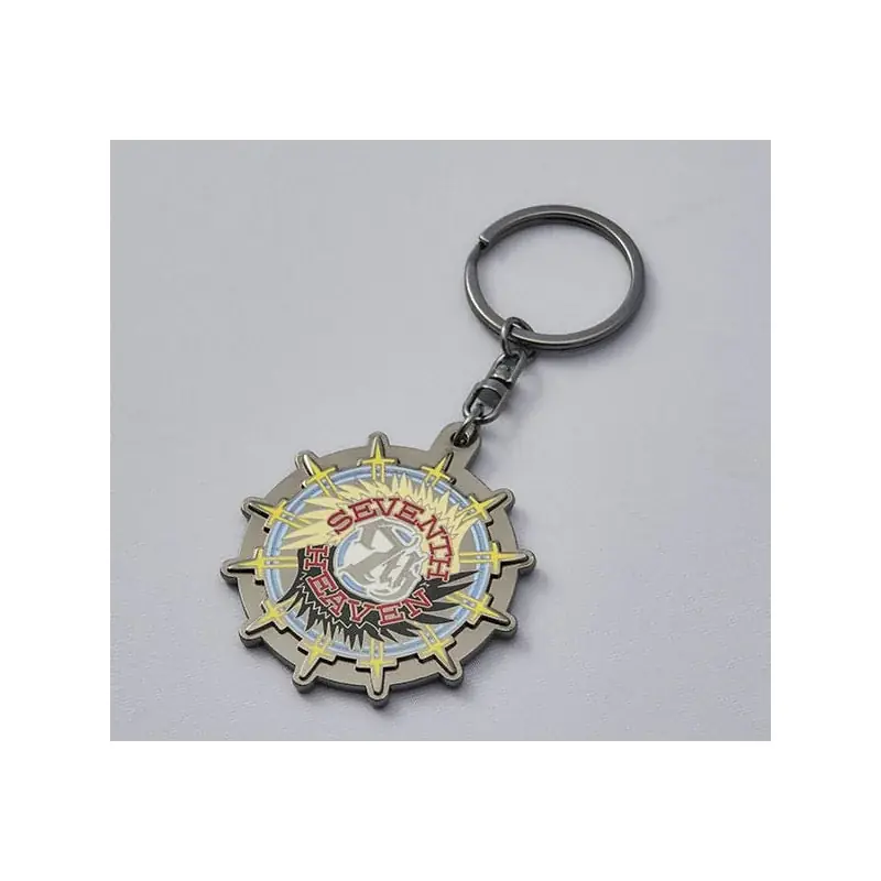 Final Fantasy VII Rebirth Porte-Clés métal Seventh Heaven Achat Immédiat