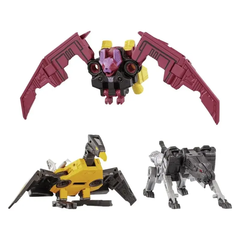 Transformers MPG Pack de 3 Action Figurines MPG-22 Jaguar & Buzzsaw & Ratbat Achetez Aujourd'hui