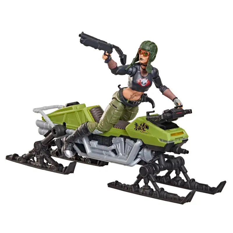 Expédié Aujourd'hui G.I. JOE Action Figurine Classified Series 194 Zanya & Dreadnok Chameleon 15cm
