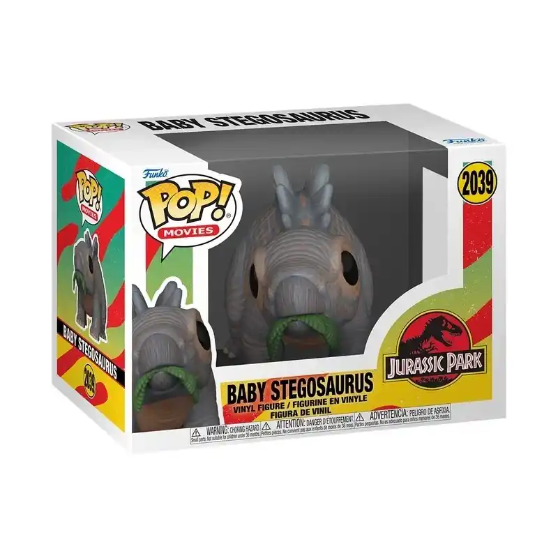 Nouvelle Collection Jurassic Park POP! Movies Baby Stegosaurus Figurine 10cm N°2039