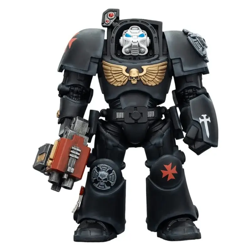 Warhammer 40,000 Action Figurine Black Templars Terminator 2 with Power Fist and Storm Bolter 14cm Bon Marché