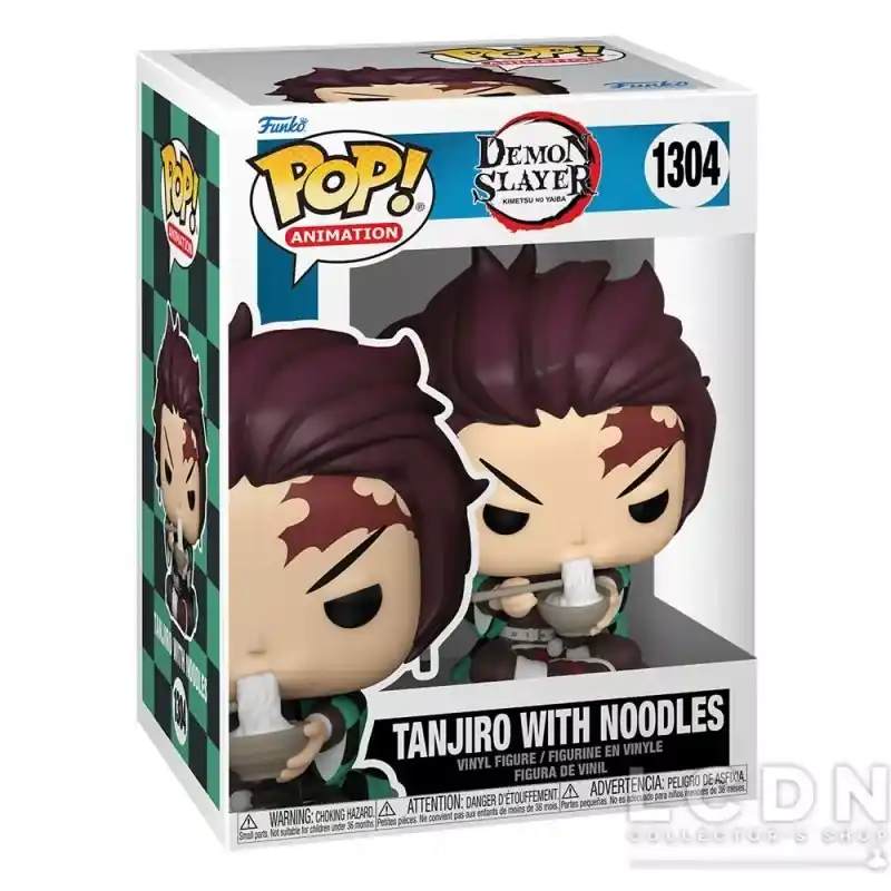 Demon Slayer POP! Animation Vinyl figurine Tanjiro avec NOUILLES n°1304 *DAMBOX-2* Soldes