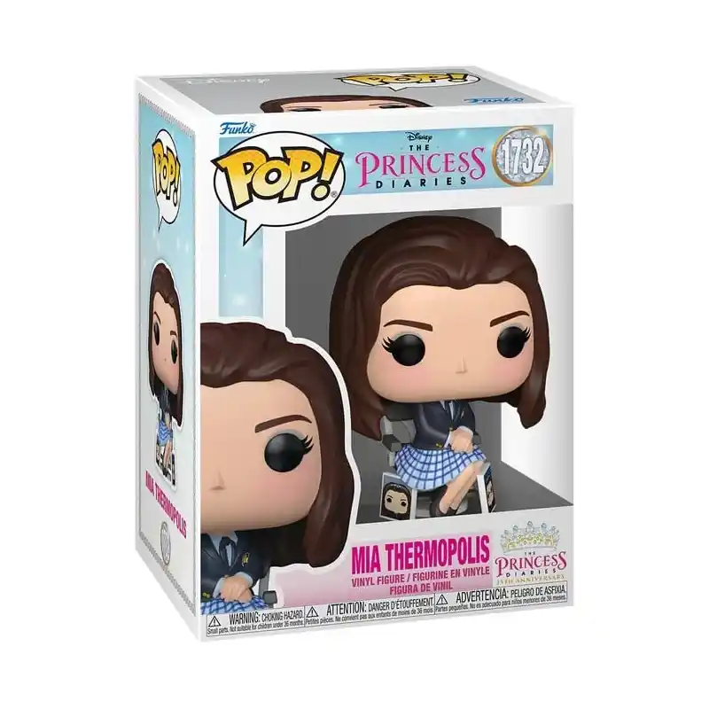 Jusqu'à Épuisement Des Stocks Princesse malgré elle POP! Premium Mia Thermopolis Transformation Figurine 10cm N°1732