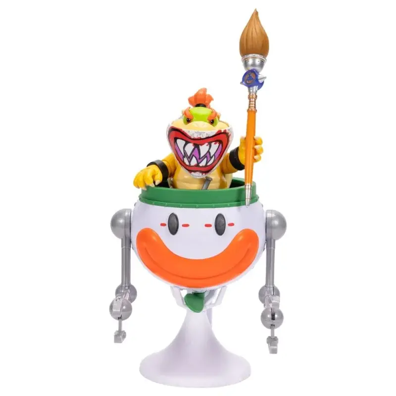 Super Mario Galaxy, le film Action Figurine Bowser Jr. with Clown Car 13cm Must-Have
