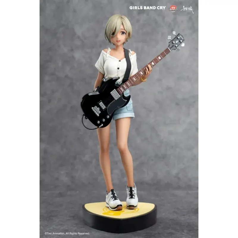 Populaire Girls Band Cry Figurine 1/7 Natsu wo Mankitsu shite Sakebe Series No. 3 Rupa 26cm