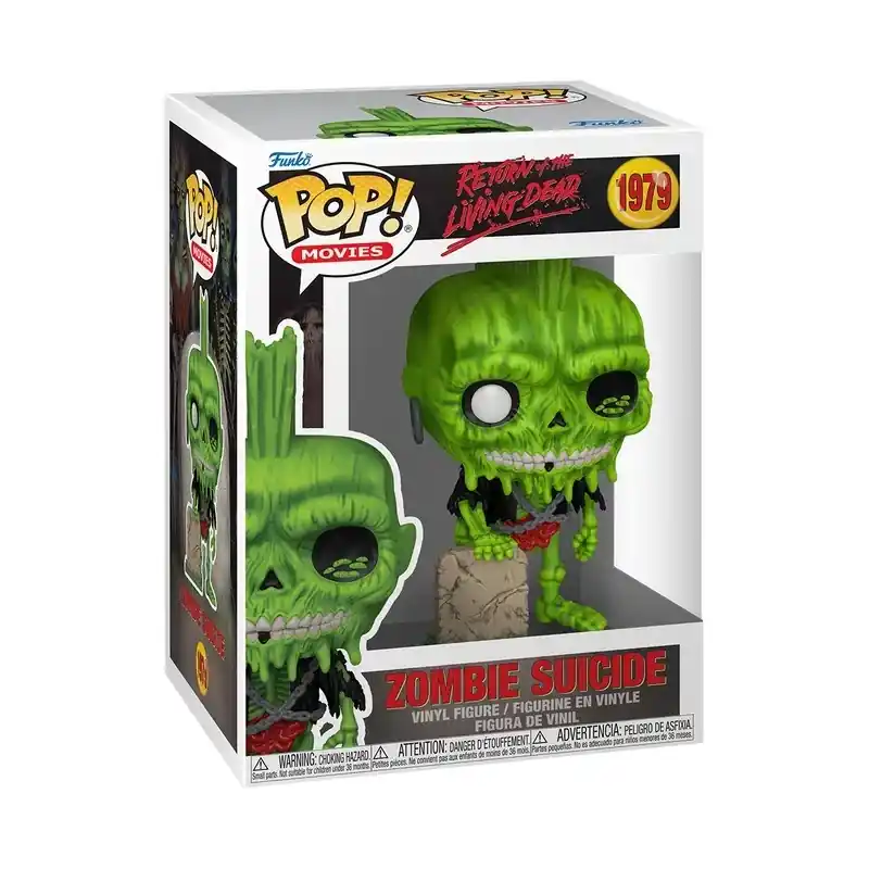Return of the Living Dead POP! Movies Zombie Suicide Figurine 10cm N°1979 Nouvelle Collection