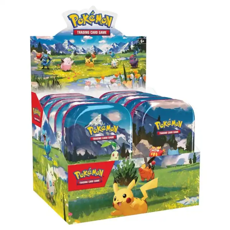Jusqu'à Épuisement Des Stocks Pokémon JCC Méga-Evolution 2.5 Héros Transcendants Display scellé de 10 Mini tin *Français*