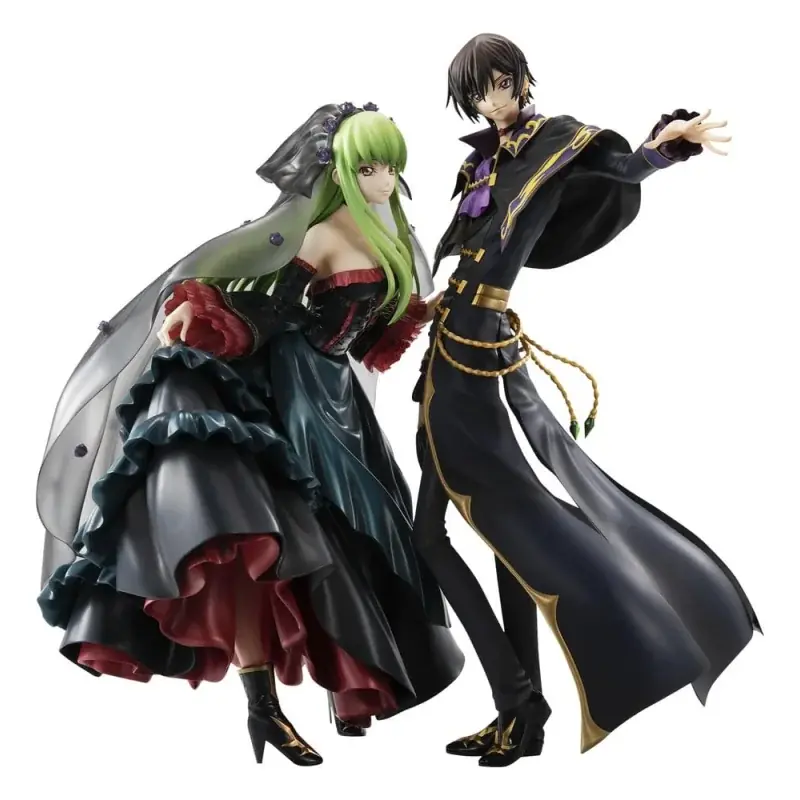 Prix Promo Code Geass Lelouch of the Rebellion Pack de 2 Figurines Precious G.E.M. Series L.L. & C.C. 20th Anniversary 25cm