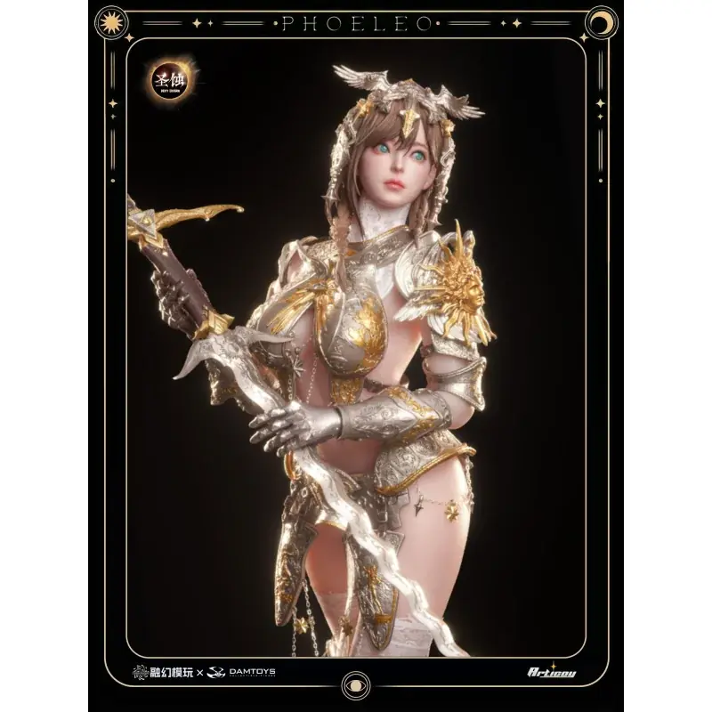 Deity Erosion Series Hwit ole-Phoeleo Zinc Alloy Sculpted Hair ver. Collectible Figurine 1/6 FSDE-01A Fusion Fantasy x DAMTOYS Usine Directe