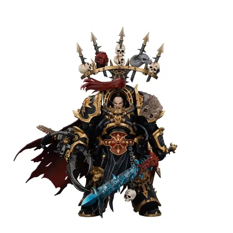 Warhammer 40,000 Action Figurine Black Legion Abaddon the Despoiler with Drach‘nyen and the Talo 16cm Solde