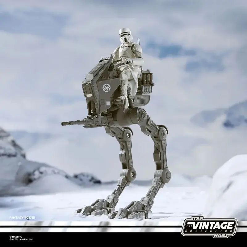 Star Wars Mandalorian & Grogu Vintage Collection Action Figurine Imperial Remnant AT-RT 10cm Prix Réduit